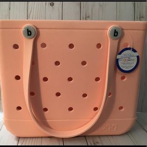 Peach Baby Bogg Bag & MONOGRAM NWT